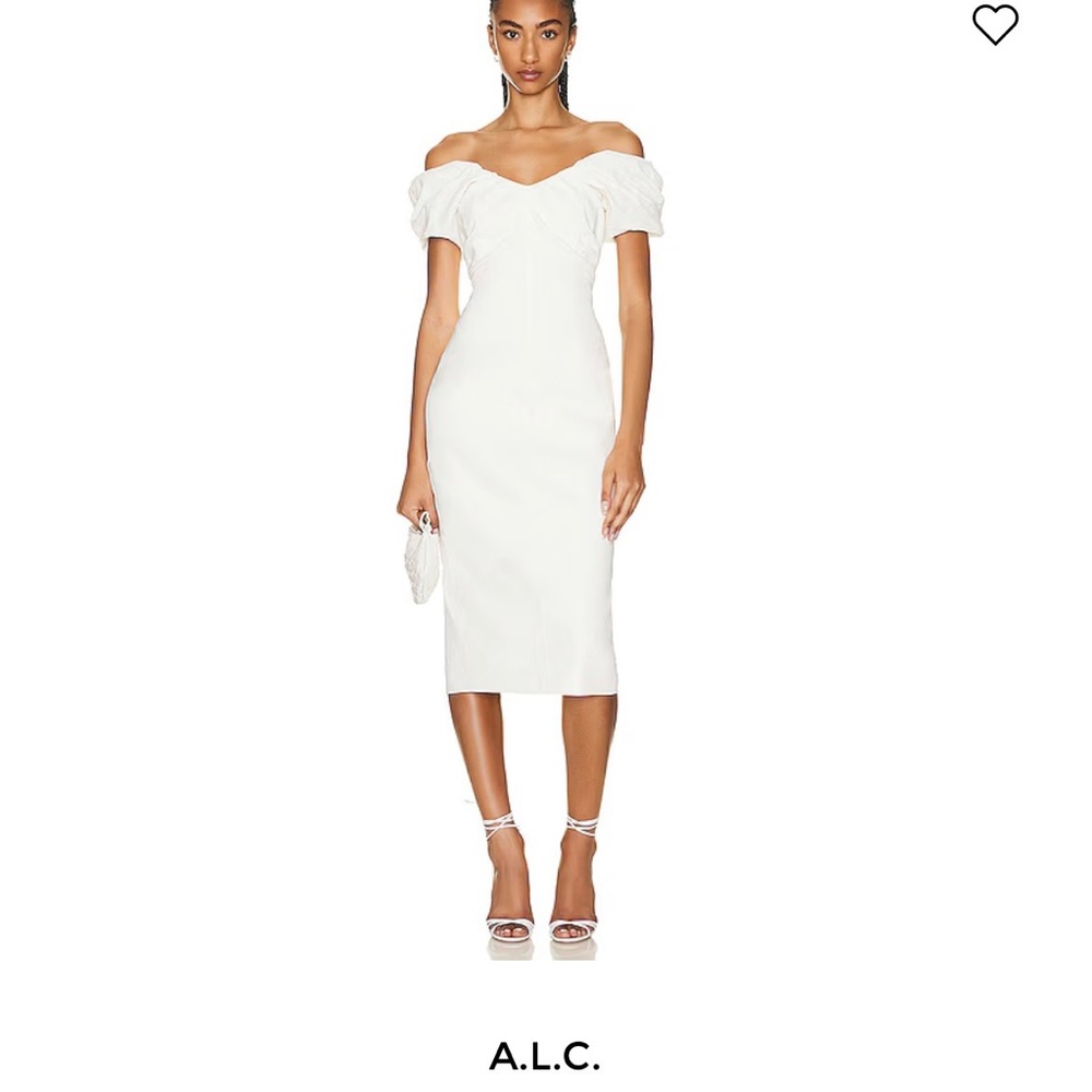 A.L.C. Nora Off-the-Shoulder Dress